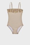 Slipstop Zelma Gold Junior İnce Askılı Hızlı Kuruyan Uv Korumalı Mayo Kız Çocuk MAYO SM2614000103 ALTIN