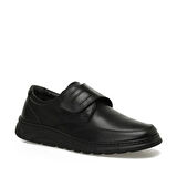 Polaris 109024 Siyah Hakiki Deri Erkek Ayakkabı