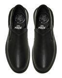 Polaris 109041 Siyah Hakiki Deri Erkek Ayakkabı