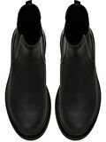 Kinetix Flemıng  Siyah Hakiki Deri Erkek Bot