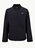 Reebok CN 10900 BAST SOFTSHELL Siyah Regular Fit Düz Erkek Zip Ceket
