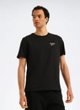 Reebok LC 6039 NEW ID REG II TEE Siyah Yuvarlak Regular Fit Baskılı Erkek T-Shirt