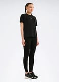 Reebok LC 6082 NEW ID CLASS REG TEE Siyah Yuvarlak Regular Fit Düz Kadın T-Shirt