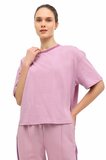 WL 11MERYBEL-TSH2 6FX Kadın Mor T-Shirt - 102203357