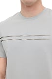 6M ML LEAN 11ITL1112 6FX Erkek Gri T-Shirt - 102054907