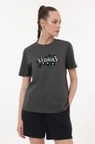 6M WL 11POWER 6FX Kadın Antrasit T-Shirt - 102239882