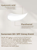 Sunscreen 50 Spf Güneş Kremi - Uva/uvb Korumalı - Panthenol & Niasinamid & Hyalüronik Asit