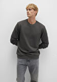 Gri Sweatshirt 0S10421-70090