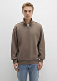 Kahverengi Sweatshirt 0S10419-70380