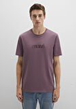 Mavi Logo Baskılı Mor Tişört 0612936-70648