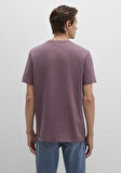 Mavi Logo Baskılı Mor Tişört 0612936-70648