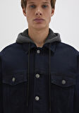 Mavi 0112808-90770 Brandon 90lar Mürekkep Mavisi Jean Ceket