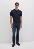 Marcus Sporty Puslu Mürekkep Mavi Jean Pantolon 0035190650