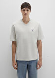 Baskılı Gri Tişört 0612846-82498
