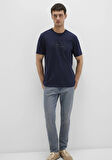Mavi Black Baskılı Lacivert Tişört 0612866-86415
