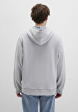 Mavi Logo Baskılı Gri Sweatshirt 0S10395-70075