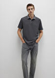 Antrasit Polo Tişört 0612820-80106