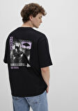 Batmann Baskılı Siyah Tişört 0612920-900