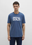 İstanbul Baskılı Mavi Tişört 0611789-90609