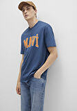 Mavi Logo Baskılı Mavi Tişört 0611711-90609
