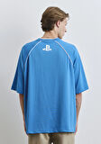 PlayStation Baskılı Mavi Tişört 0612939-70772