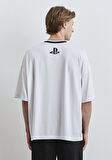 PlayStation Baskılı Beyaz Tişört 0612938-620