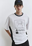 PlayStation Baskılı Beyaz Tişört 0612938-620