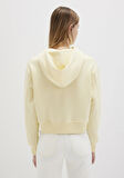 Kapüşonlu Sarı Sweatshirt 1S10386-71187