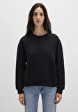 Bisiklet Yaka siyah Sweatshirt 1S10390-900