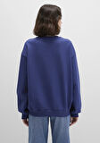Mavi Logo Baskılı Lacivert Sweatshirt 1S10372-70498