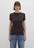 Kahverengi Basic Tişört 1613081-70240