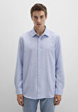 Çizgili Mavi Gömlek 0211693-90912