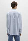 Çizgili Mavi Gömlek 0211709-90932