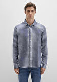 Mavi 0211698-90917 Çizgili Renkli Gömlek