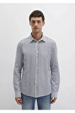 Çizgili Erkek Gömlek M0211692-90911