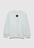 Baskılı Gri Sweatshirt 6S10126-90782