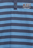 Çizgili Mavi Polo Tişört 6610353-89154