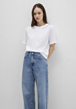 Baskılı Beyaz Tişört 1613486-620