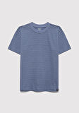 Mavi Çizgili Tişört 6610390-90788