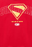 Superman Baskılı Kırmızı Sweatshirt 6S10133-88016