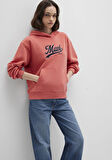 Mavi Logo Baskılı Pembe Sweatshirt 1S10420-71076