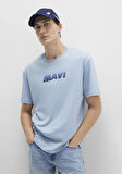 Mavi Baskılı Mavi Tişört 0612904-80796