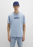 Mavi Baskılı Mavi Tişört 0612904-80796