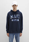 Mavi Baskılı Lacivert Sweatshirt 0S10301-70490