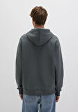 MVJNS Logo Baskılı Kapüşonlu Yeşil Sweatshirt 0611786-71598