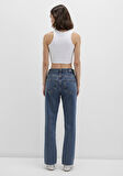 New York Classic Denim Puslu Koyu Mavi Jean Pantolon 101441-88581
