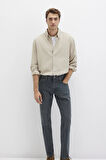Mavi Erkek Uzun Kollu Pamuklu Gömlek M0211751 Bej