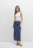 Baskılı Lacivert Etek 1310583-91323