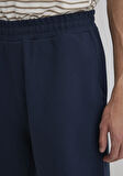 Lacivert Örme Şort 0410314-70490