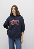 Mavi Kedi Logo Lacivert Sweatshirt 1S10461-70488